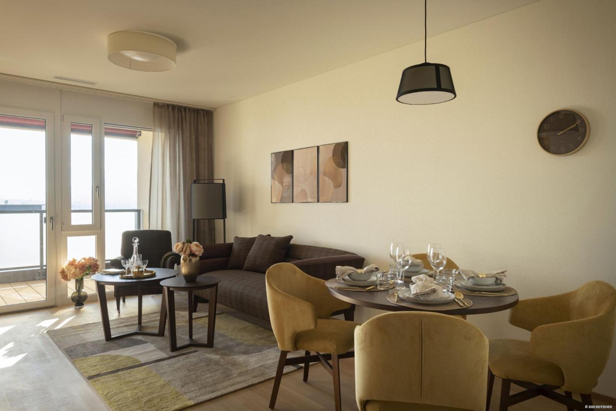 Senevita Dorfmatt Ferienwohnungen Und Apartments มึนซิงเงน ภายนอก รูปภาพ